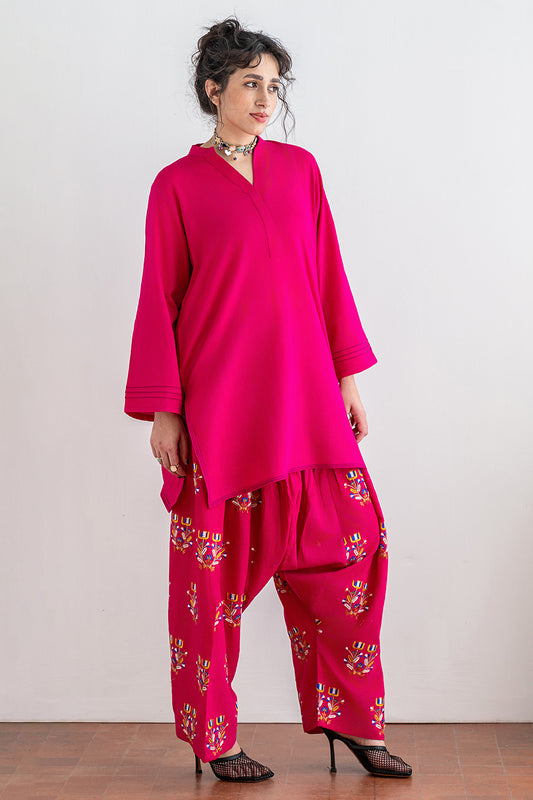 2 PIECE PRINTED LAWN SUIT