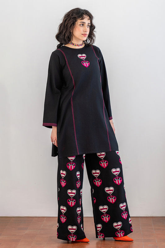 2 PIECE EMBROIDERED LAWN SUIT