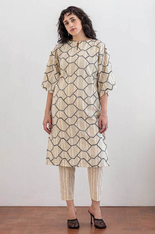 2 PIECE EMBROIDERED LAWN SUIT