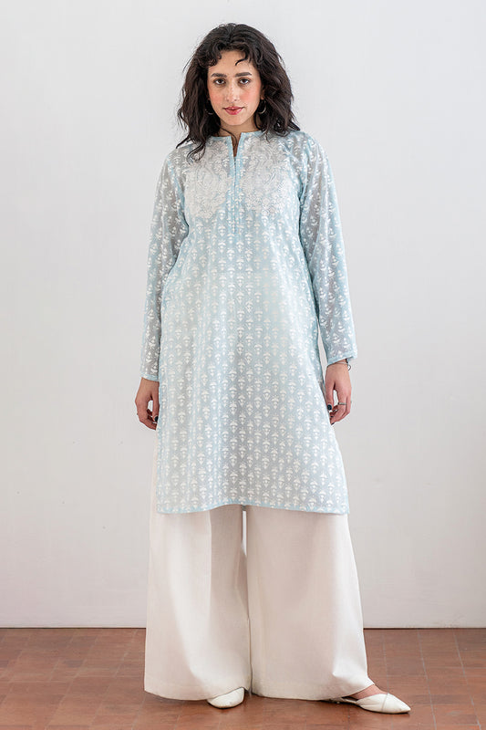 EMBROIDERED LAWN SHIRT