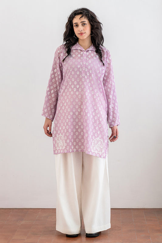EMBROIDERED LAWN SHIRT