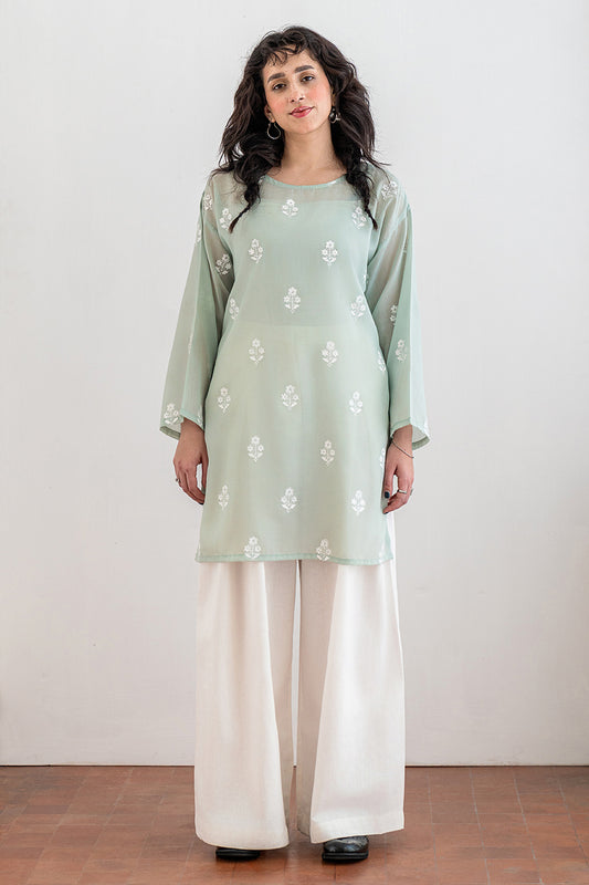EMBROIDERED LAWN SHIRT