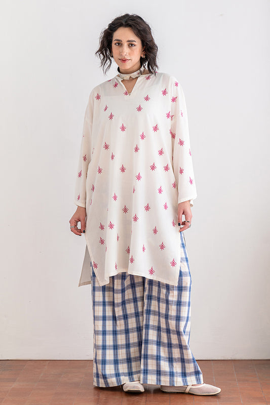 2 PIECE EMBROIDERED LAWN SUIT