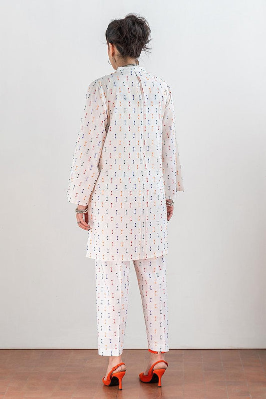 2 PIECE JACQUARD SUIT