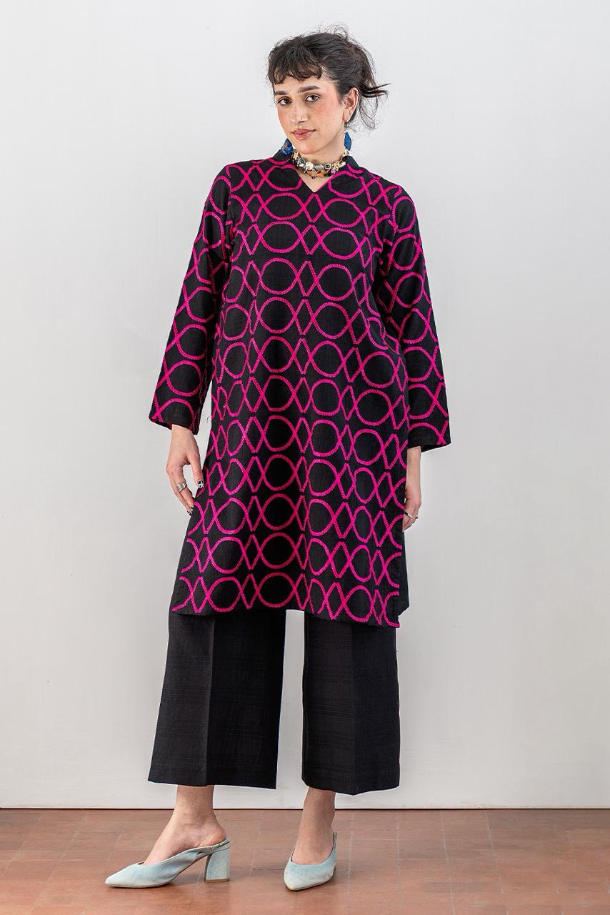2 PIECE TEXTURED LAWN SUIT