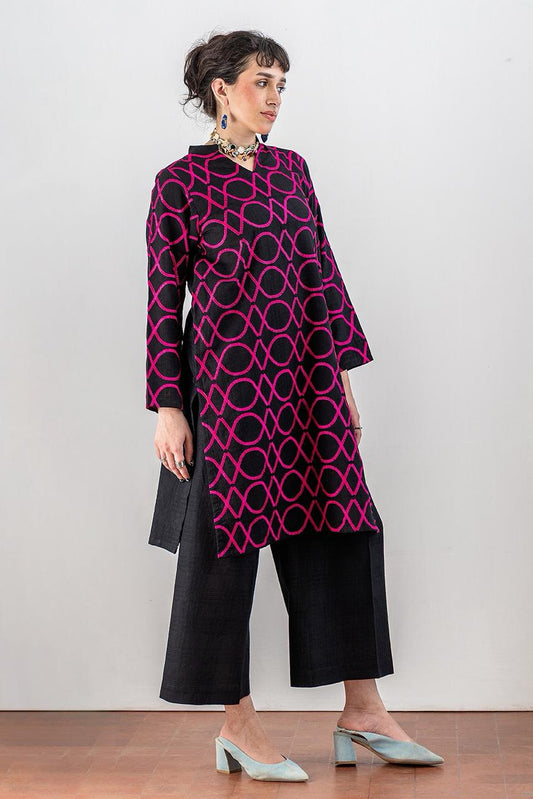 2 PIECE TEXTURED LAWN SUIT