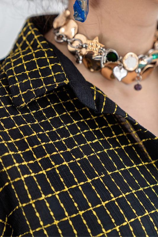 2 PIECE TEXTURED LAWN SUIT