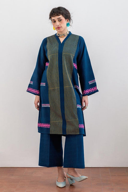 2 PIECE TEXTURED LAWN SUIT
