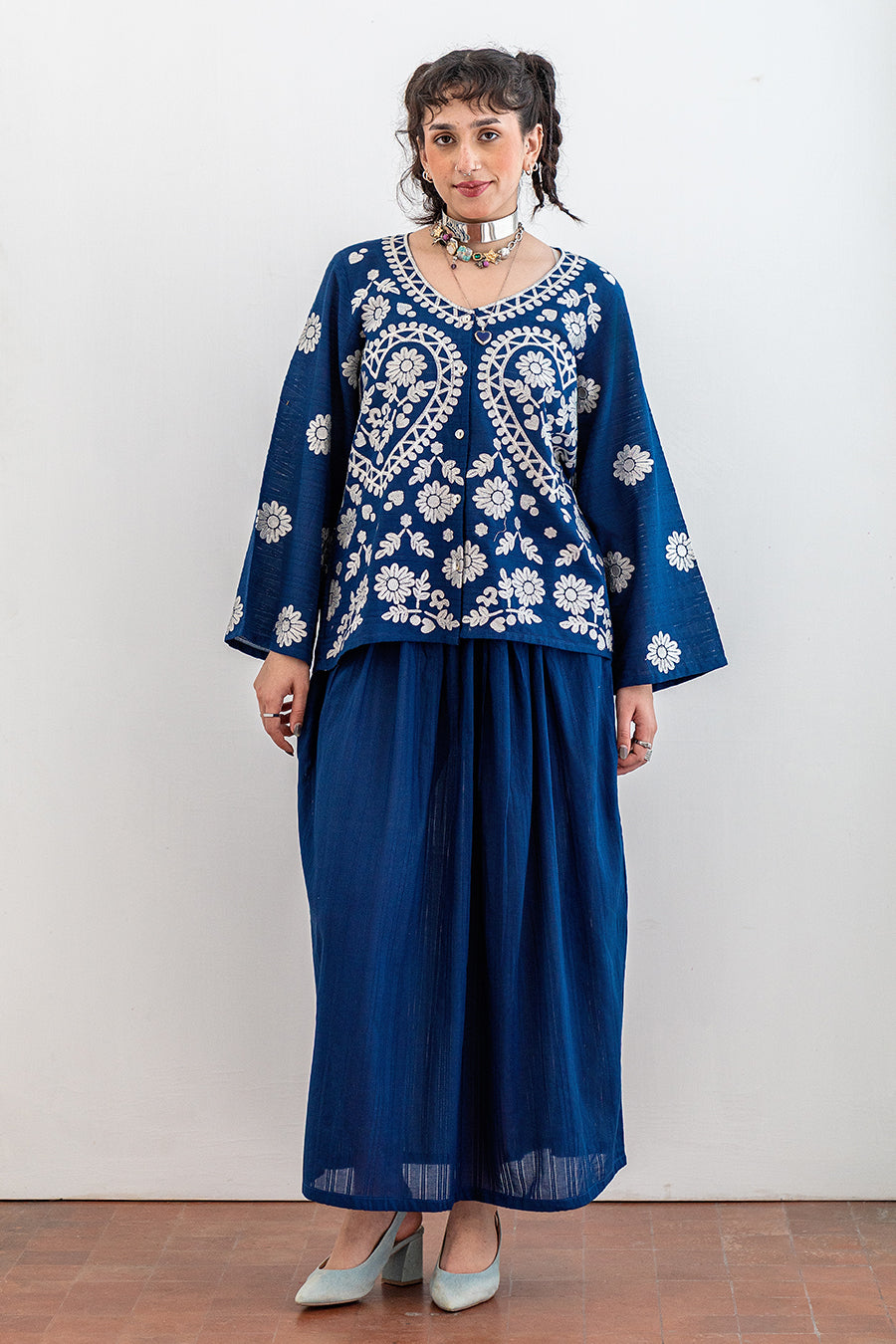 GATHERED ROUND SKIRT