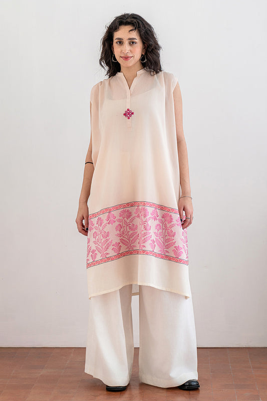 EMBROIDERED LAWN SHIRT