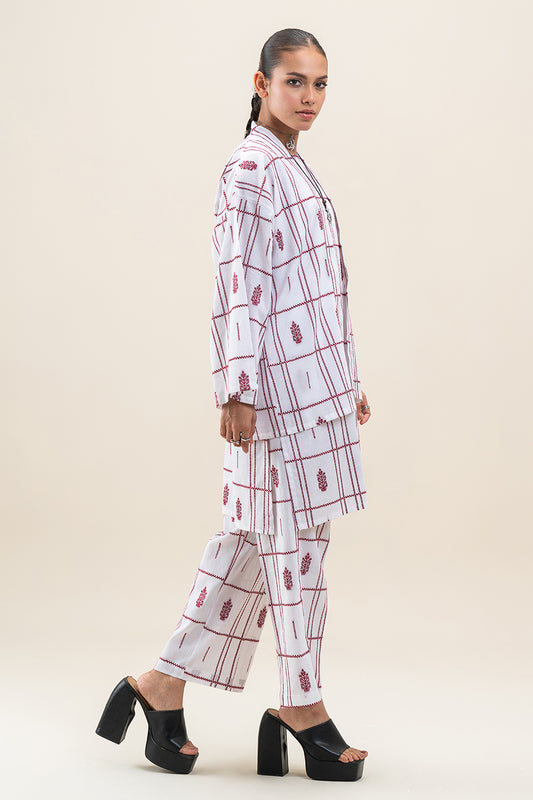 3 PIECE JACQUARD SUIT