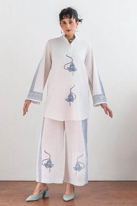 2 PIECE TEXTURED LAWN SUIT