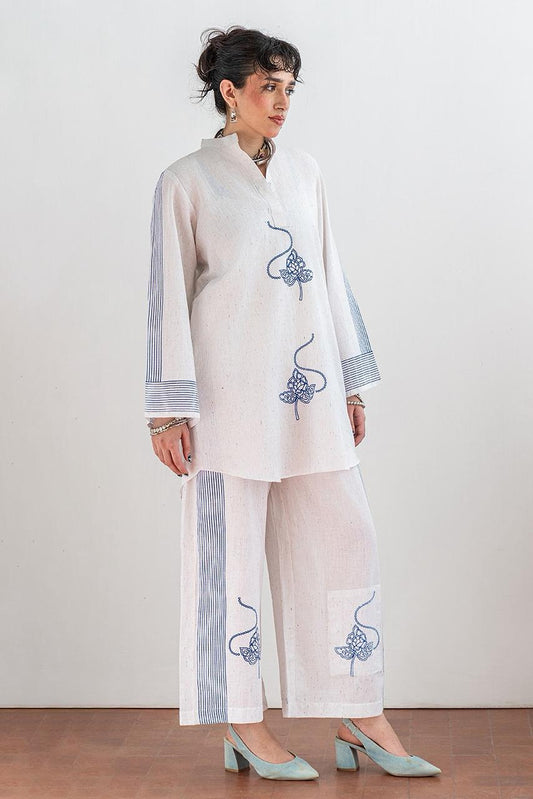 2 PIECE TEXTURED LAWN SUIT