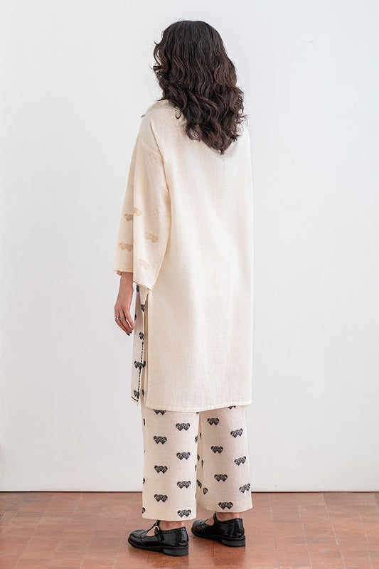2 PIECE EMBROIDERED SET