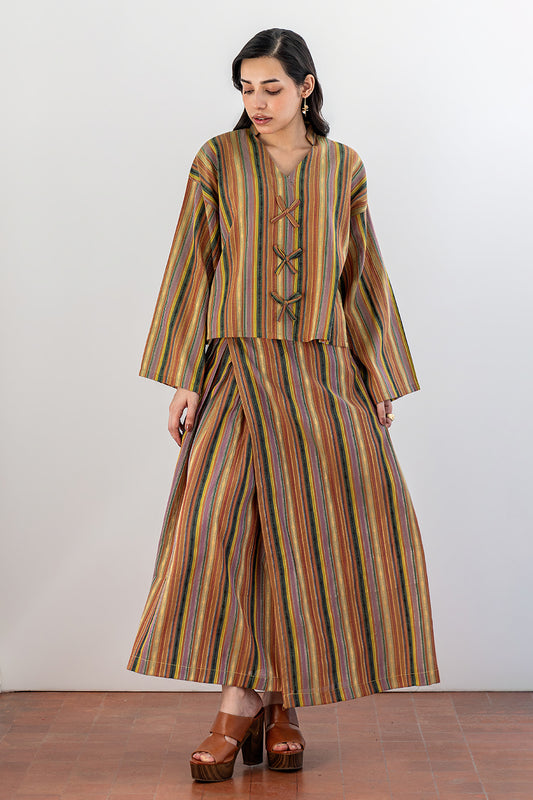 OVERLAP SKIRT SET