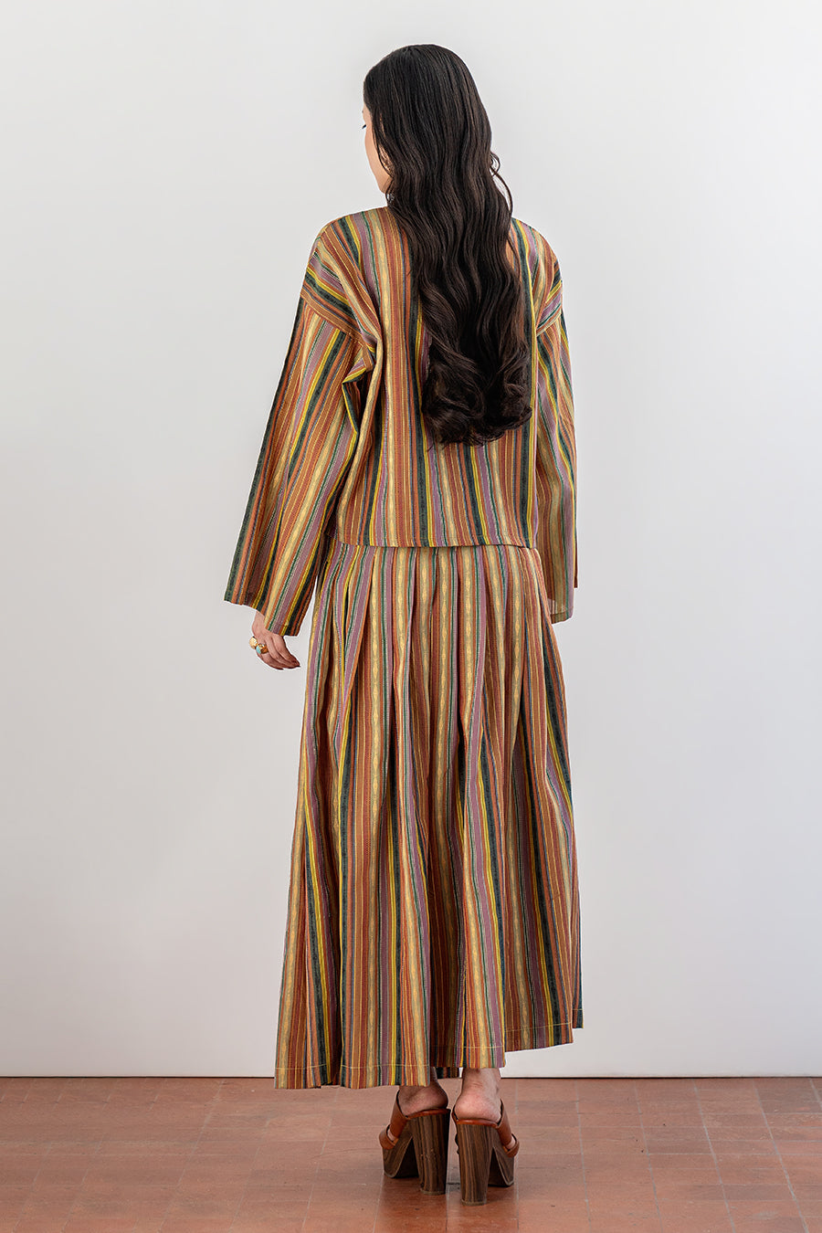 OVERLAP SKIRT SET