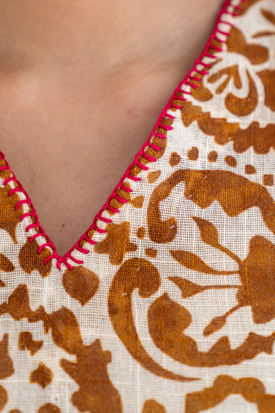 PRINTED HANDWORK SET