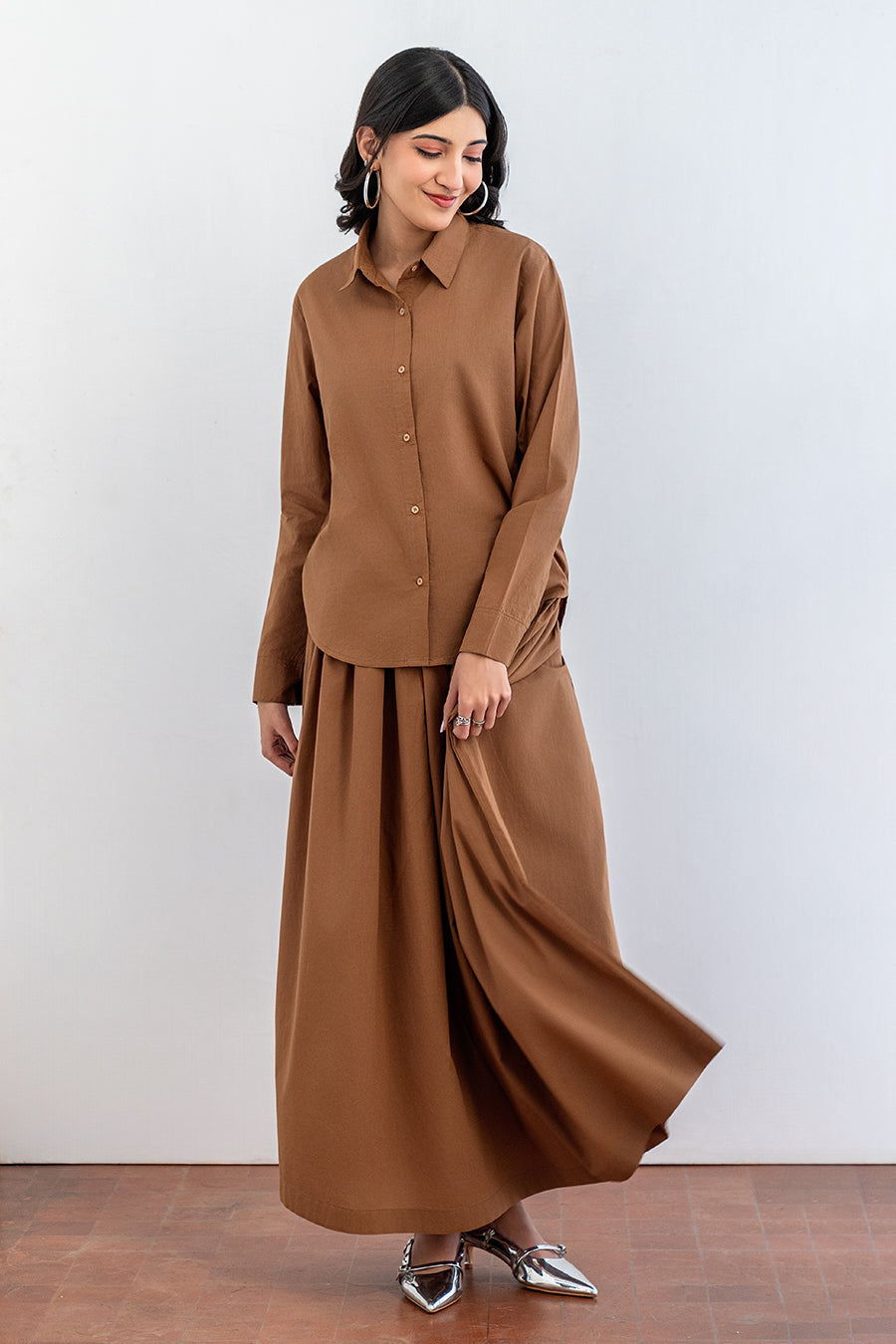 SHIRT & SKIRT SET