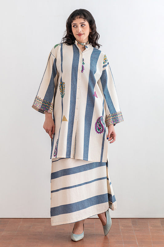 BASIC JACQUARD SKIRT