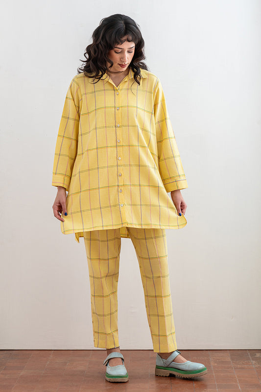 CHECKERED SHIRT + PANTS