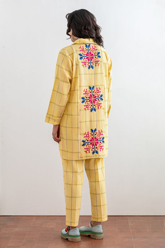 CHECKERED SHIRT + PANTS