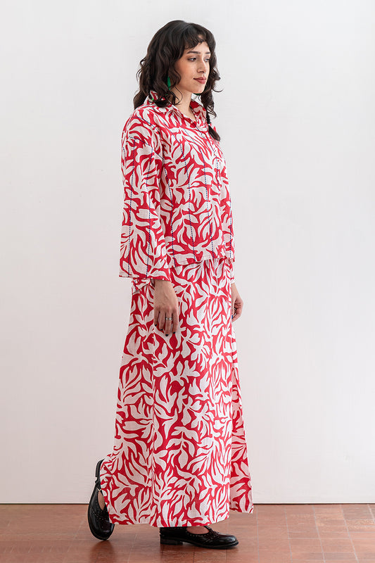 SHIRT & SKIRT SET