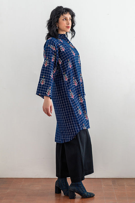 TEXTURED COTTON SHIRT