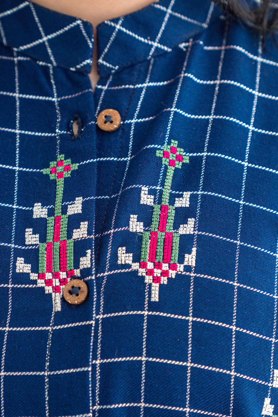 TEXTURED COTTON SHIRT