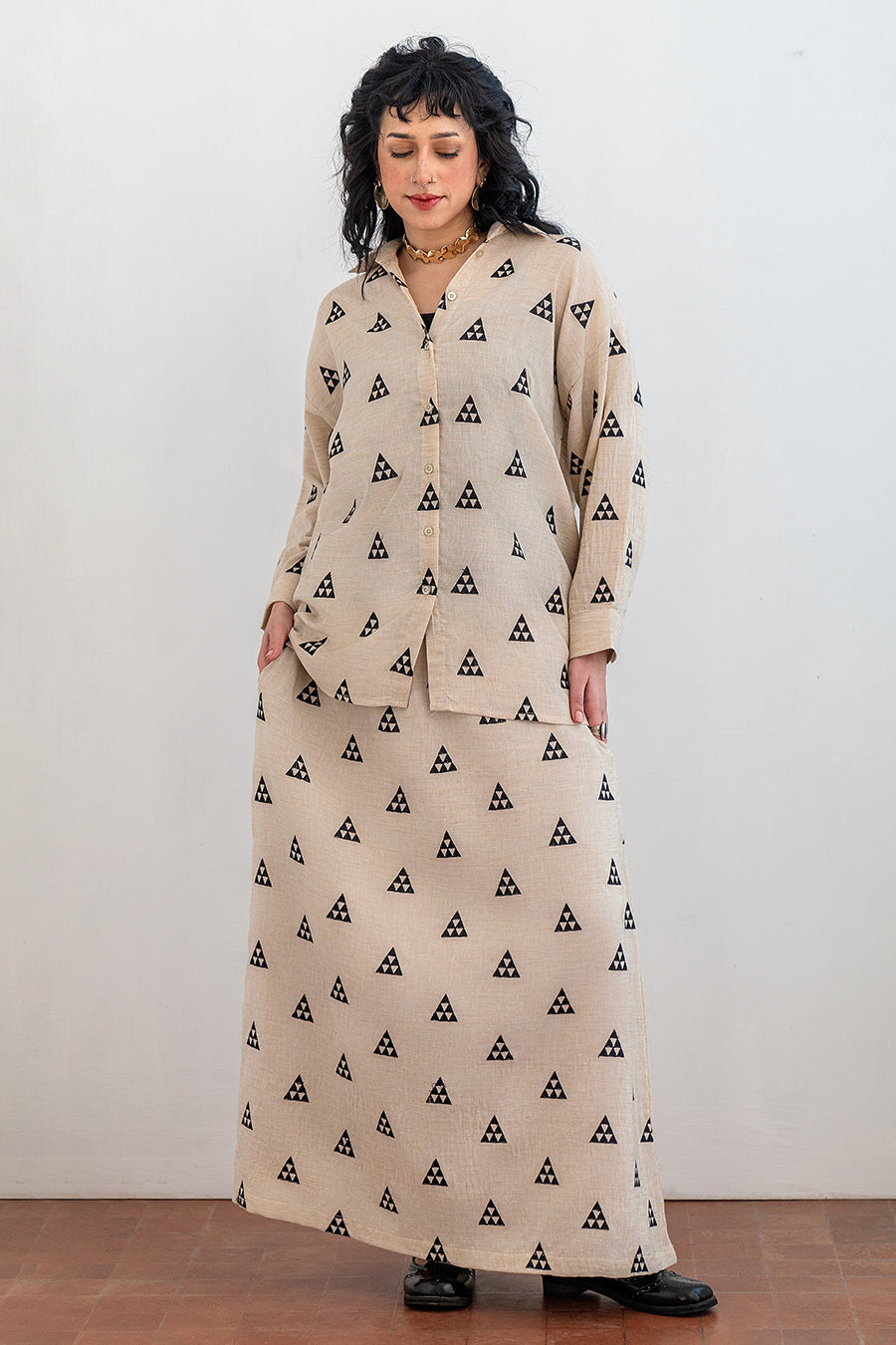 SHIRT & SKIRT SET