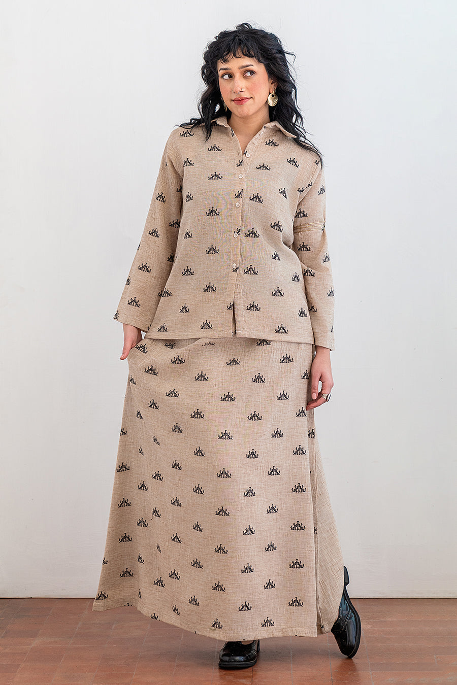SHIRT & SKIRT SET