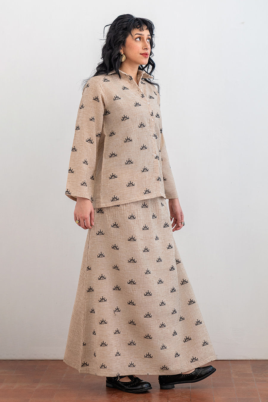 SHIRT & SKIRT SET