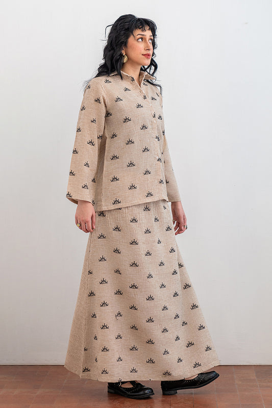 SHIRT & SKIRT SET