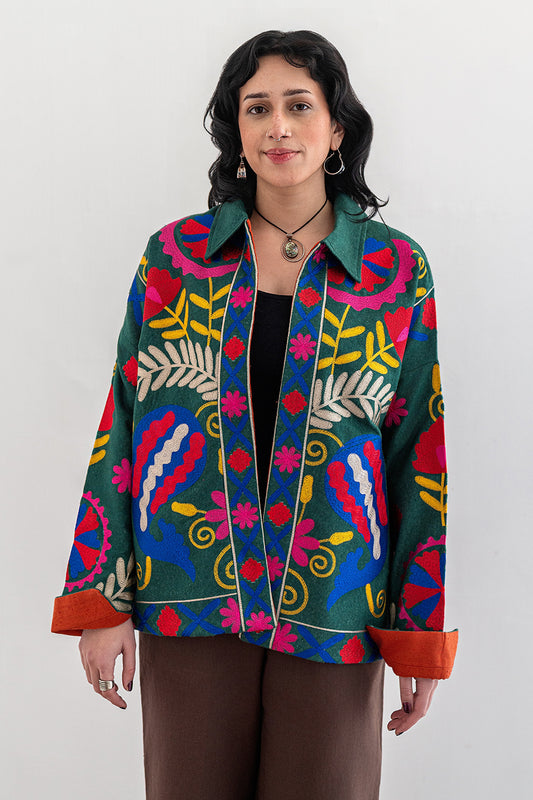 EMBROIDERED JACKET