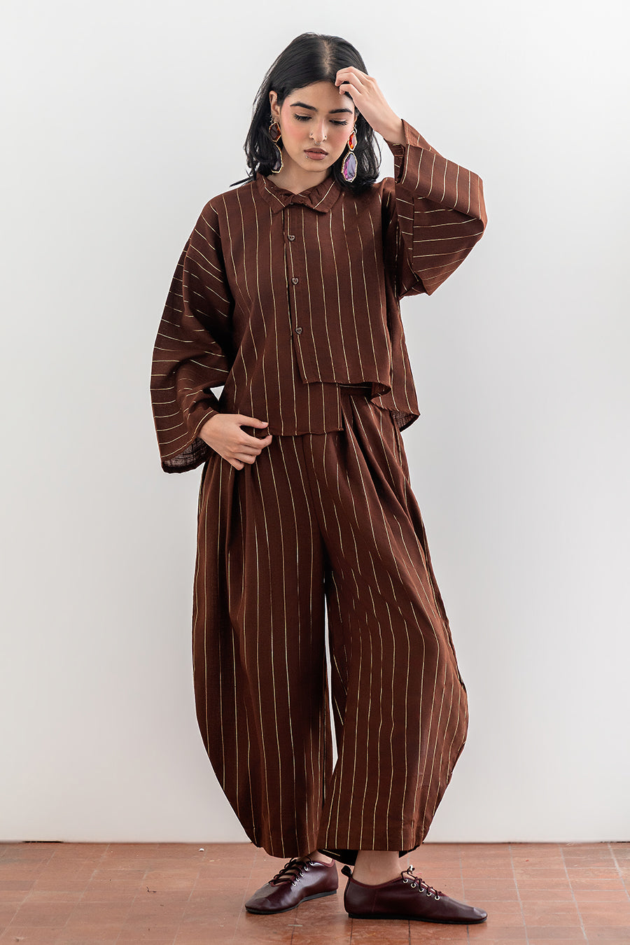 GOLD STRIPED SET