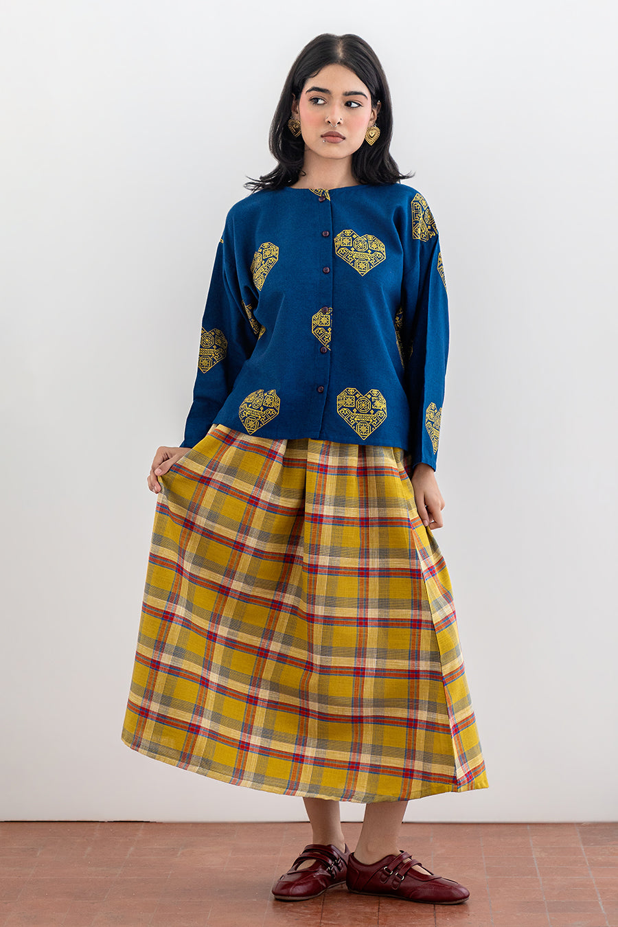 HEART SKIRT SET