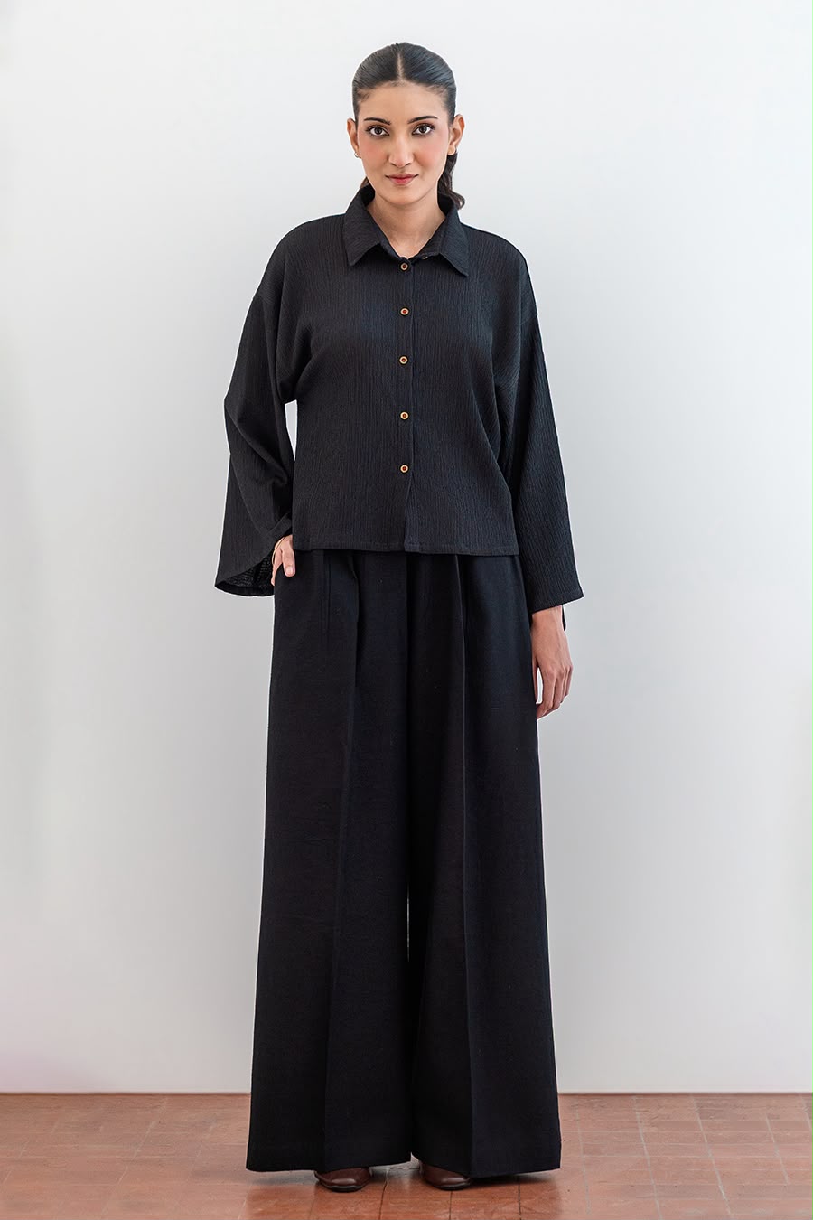 PLEATED SLACK PANTS