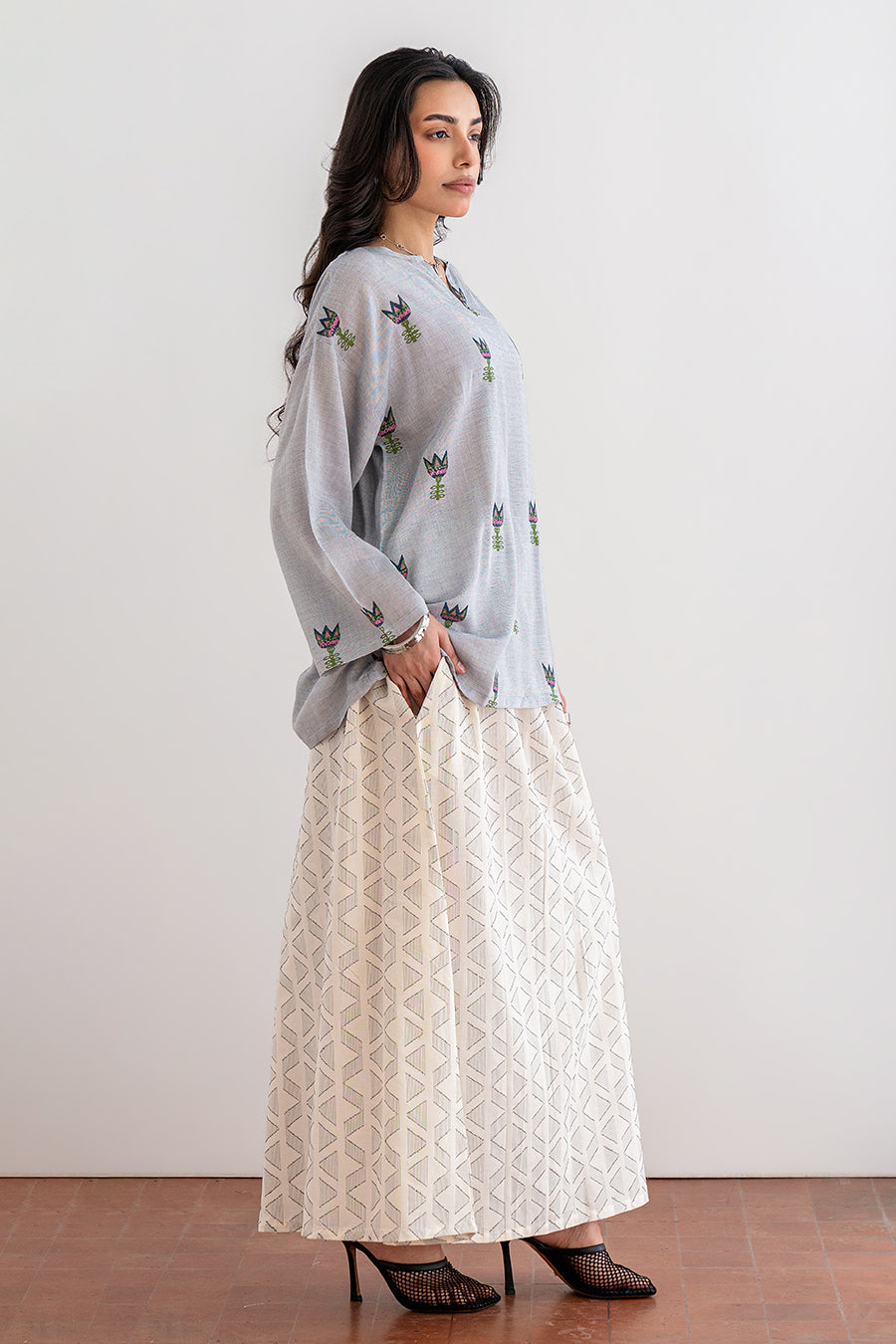 SHIRT & SKIRT SET