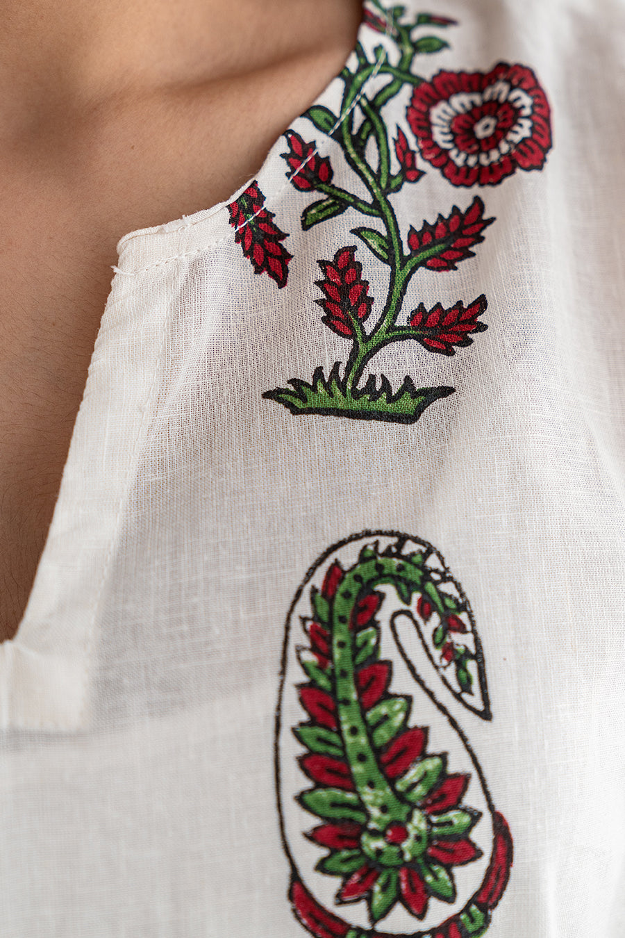 BLOCK PRINTED SHIRT
