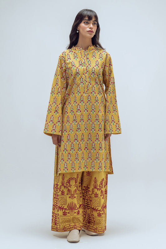 2 PIECE BLOCK PRINTED SUIT