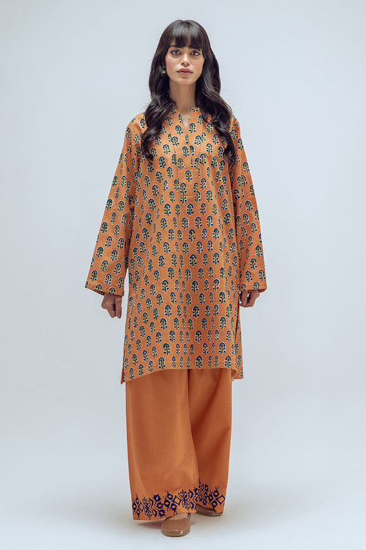 2 PIECE BLOCK PRINTED SUIT
