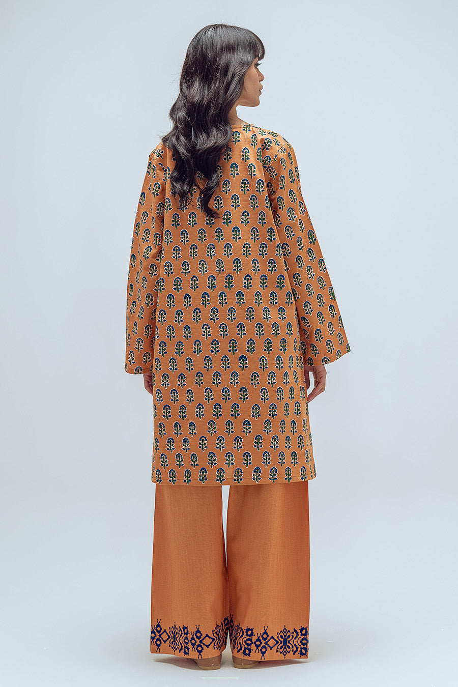 2 PIECE BLOCK PRINTED SUIT