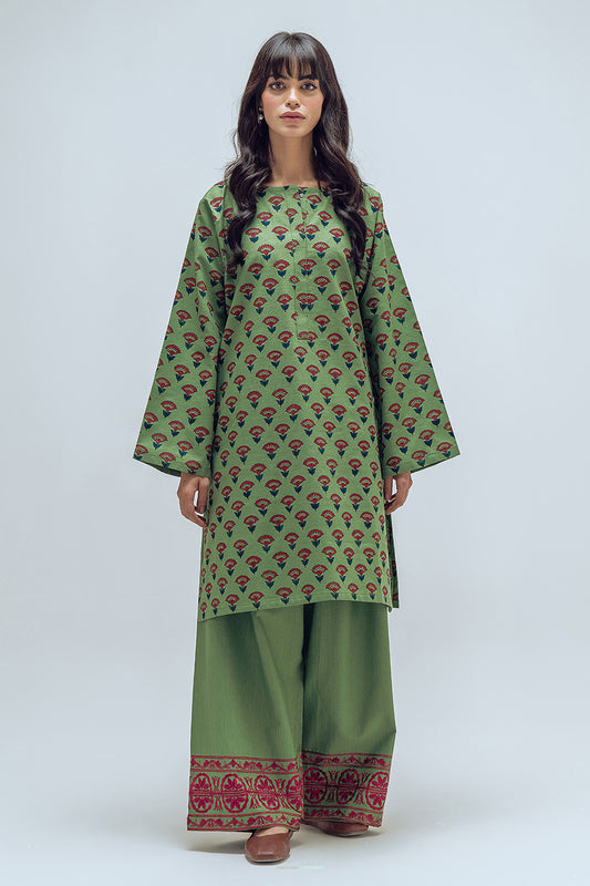 2 PIECE BLOCK PRINTED SUIT
