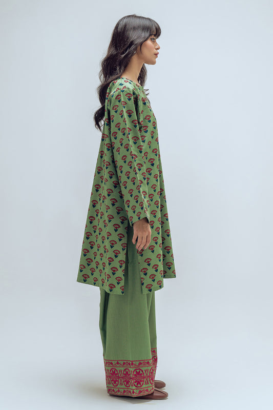 2 PIECE BLOCK PRINTED SUIT