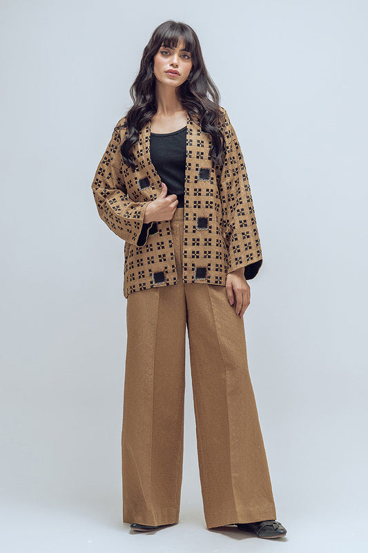 2 PIECE EMBROIDERED SUIT