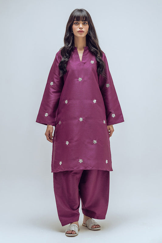 2 PIECE EMBROIDERED SUIT - LUXURY PRET