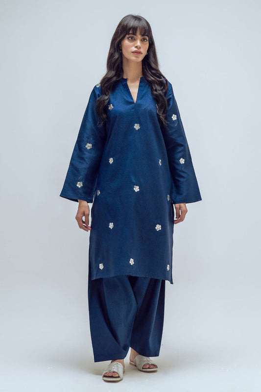 2 PIECE EMBROIDERED SUIT - LUXURY PRET