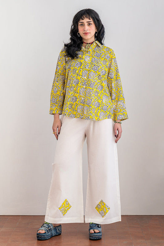 2 PIECE BLOCK PRINTED SUIT