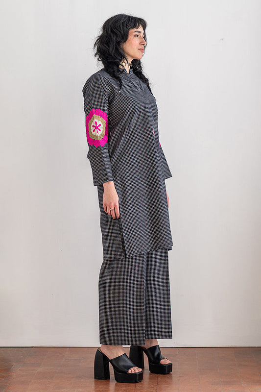 2 PIECE EMBROIDERED SUIT