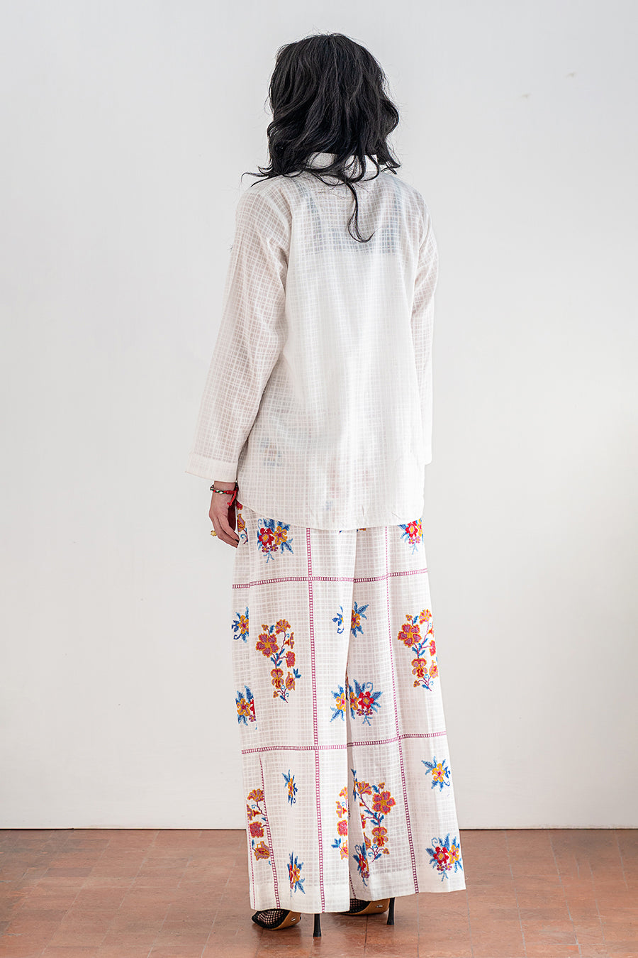 2 PIECE EMBROIDERED SUIT