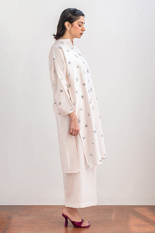 2 PIECE EMBROIDERED SUIT - LUXURY PRET